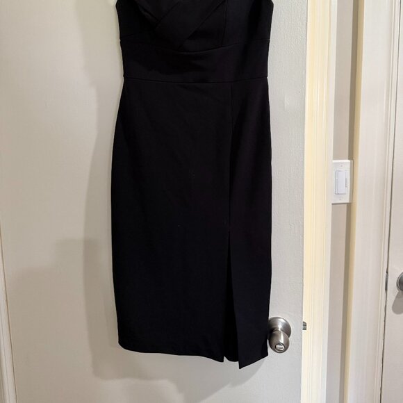 Aidan Mattox Off The Shoulder Cocktail Dress - Picture 2 of 2